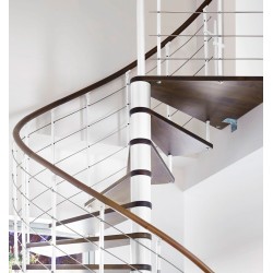 Escalier en colimaçon Caparo "Edition blanc"